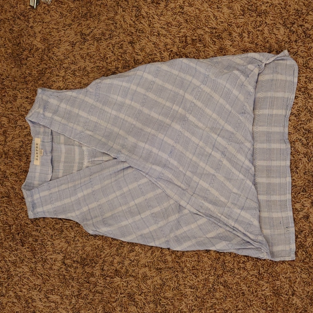 Francescas plaid tank
